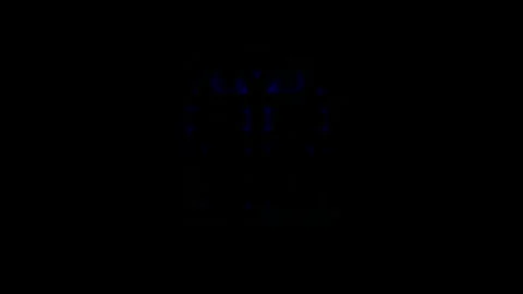 Animated Gift Boxes appearing with colorful light trails during a dark ambi.. Stock Footage 345320272
