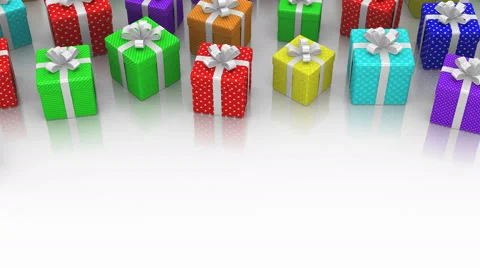 Animated Gift Boxes Vidéo 63431881