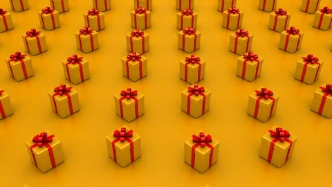 Animated Gift Boxes Stock Footage 121779053