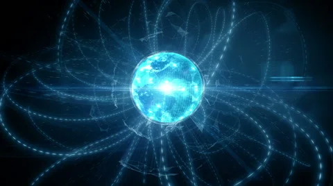 Animated global digital social network and internet concept in space Stock Footage 47008843