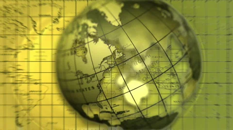 Animated Globe Background with Technology Feel 스톡 동영상 454530
