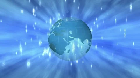 Animated globe 스톡 동영상 11829007