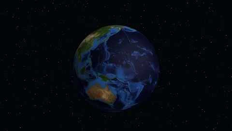 Animated Globe Zooming into Bar Harbor Maine with Geographic Data Overlay Stock Footage 340948608
