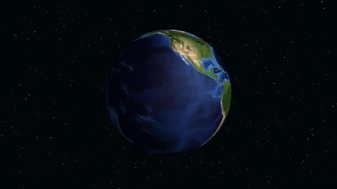 Animated Globe Zooming into Maun Botswana with Geographic Data Overlay Stock Footage 346357070