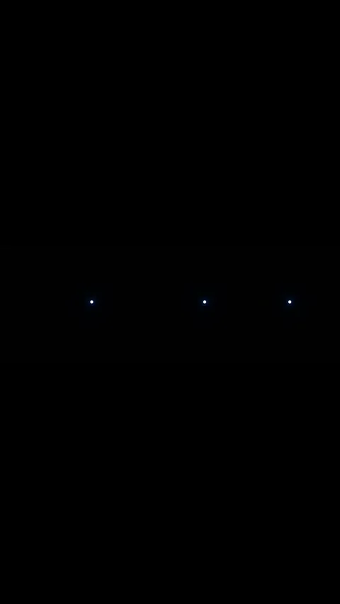 Animated glowing blue loading circles smooth sequential movement for digital int Stock Footage 340479617