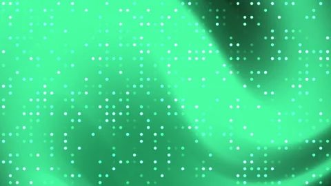 Animated Glowing green black gradient background digital grid matrix pattern Stock Footage 346380229