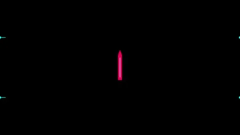 Animated Glowing Vertical Bar Motion Graphics Loop Video stock 339385594