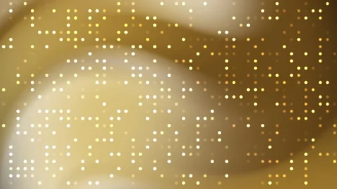 Animated gold gradient background blurred with light squares pattern Stock Footage 327837353