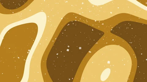 Animated gold gradient background curvy topographic map Stock Footage 327837421