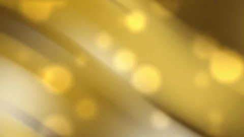 Animated gold gradient background with yellow particles Stock Footage 327837238