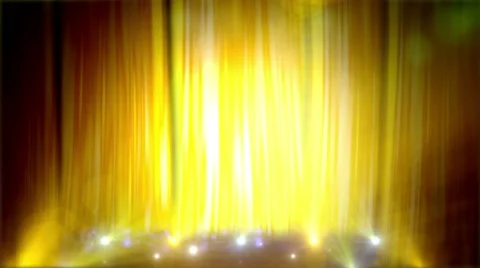 Animated Gold Scene. Stock Footage 50528384