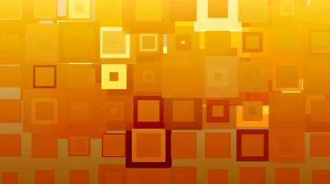 Animated golden squares. Background Stock Footage 26157041