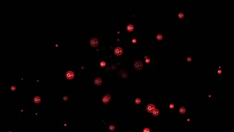 Animated Google Plus logo explosion Vidéo 142672989