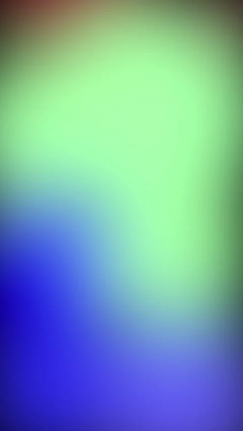 Animated gradient digital background, blue, green, orange, vertical Stock Footage 307517107