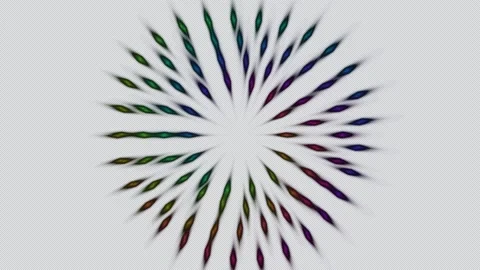Animated Gradient Equalizer Display Seamless Loop Stock Footage 341786117