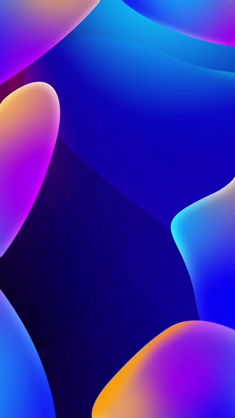 Animated gradient liquid blobs motion background, dark and bright transitions Vídeos de archivo 309105804