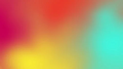 Animated gradient motion background with teal, orange, pink, yellow color c.. Stock Footage 247759901