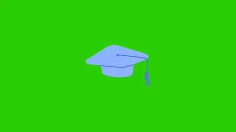 Animated Graduation Cap Celebration Icon 스톡 동영상 341541823