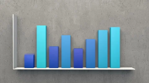 Animated Graph AA Stock Footage 38571879