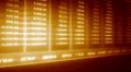 Animated graph and chart in futuristic screen HD Footage
