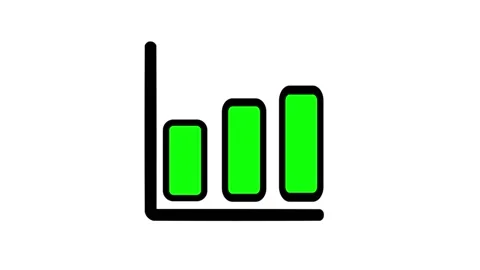 Animated graph Stock Footage 196942974