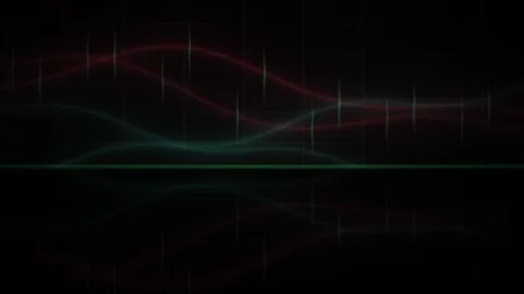Animated graph lines moving up down. Stock Footage 335104426