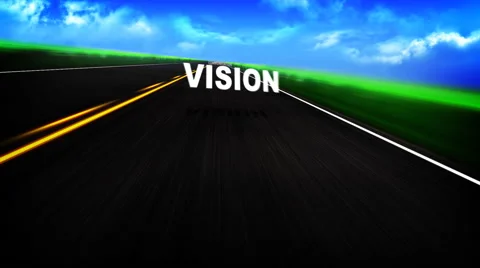 Animated Graphic of a Road with Words Stock Footage 49482883