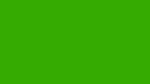 Animated graphic of snow flakes falling on green screen in 4k Stock Footage 120987329