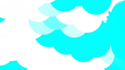 Animated graphics bubbles, dots or balls, Blue and white color change Stock Footage 122260290