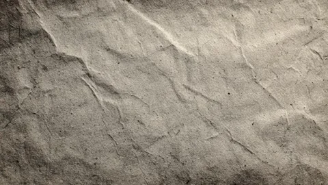Animated Gray Crumpled Paper Texture Background With Wrinkled Surface Stock-Footage 327901662