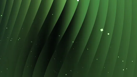 Animated green black gradient background wavy pattern with light particles Stock Footage 346379971