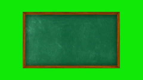 Animated Green Board on a Green Background with Copy Space Stock Footage 337737893