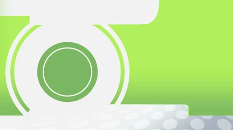 Animated green circle transform into a bulletin board Stock Footage 49641074