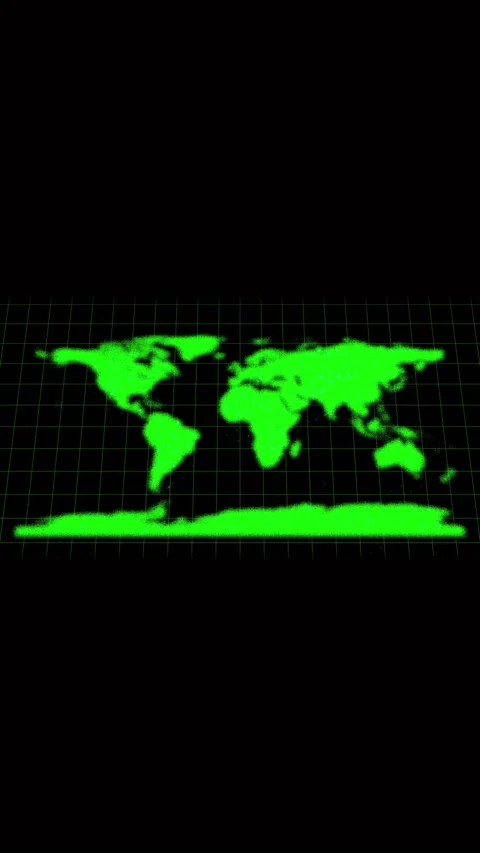 Animated green globe abstract background technology network sci fi presenta.. Stock Footage 344285070