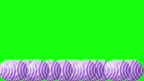 Animated Green Purple Screen Horizontal 16:9 Green Screen Video stock 340459868