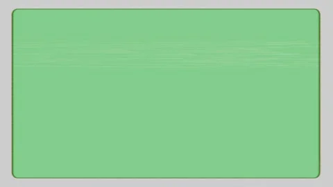 Animated green screen background with horizontal glitch lines Stockbeeldmateriaal 344239933