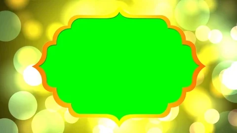 Animated green screen chroma key stylish window bokeh Stock-Footage 82892733