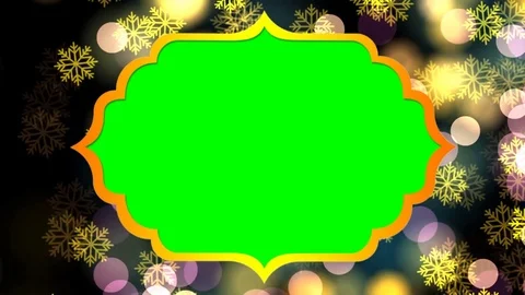 Animated green screen chroma key stylish window bokeh Stock-Footage 82996805