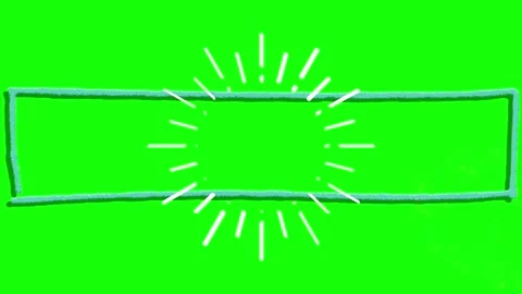 Animated green screen with glowing rectangles Stock Footage 337534050