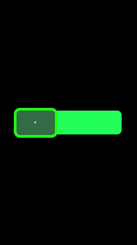 Animated green slider toggle with 100 percent secure text on black backgrou.. Stock Footage 321722840