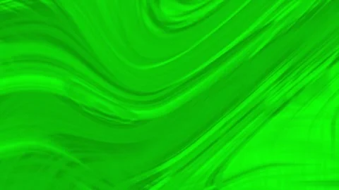 Animated Green, wavy abstract background with smooth flowing lines. Stock Footage 286846406