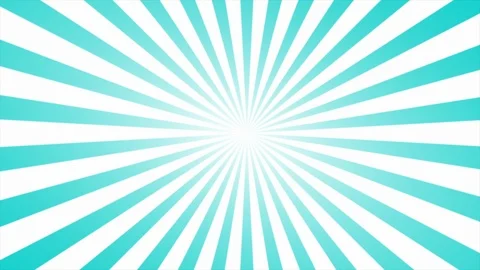 Animated green white comic lined sunburst rotating infinity loop in retro style Stock Footage 113457647