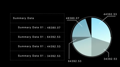Animated growth line chart graphic element for business and industrial presentat Vídeos de archivo 342338524