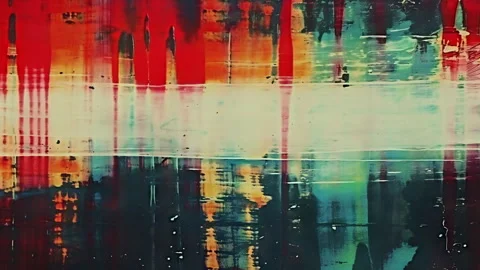 Animated Grunge Paint Texture Overlay Background Stock Footage 264996791