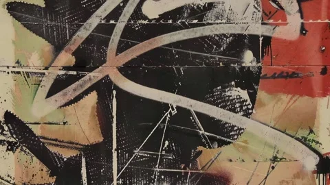 Animated Grunge Texture Design Stock Footage 300326804