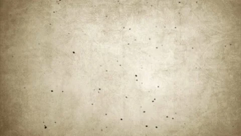 Animated grunge vintage paper background - flying particles, dust Stock Footage