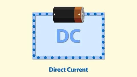 An Animated Guide to Direct Current (DC) Video stock 240077220