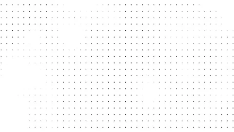 Animated halftone dots technology seamless loop 4k motion background animation. Stock Footage 318389833