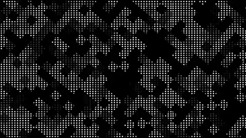 Animated halftone dots technology seamless loop 4k motion background animation. Stock Footage 318391307