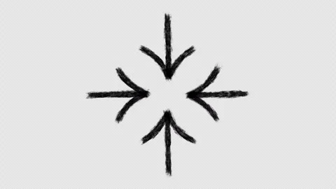 Animated hand-drawn arrows 17 Stock Footage 260943249